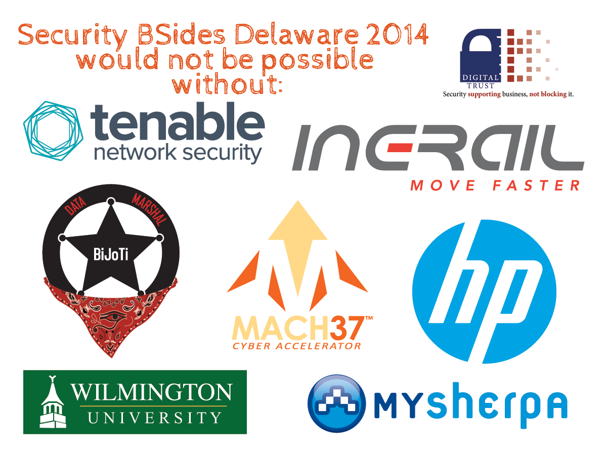 BSidesDE 2014 Sponsors
